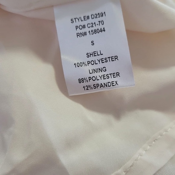 LENA Floral Jacquard Tiered Maxi Dress Ruffle Trim Sweetheart Empire Waist Sz S - Picture 9 of 16